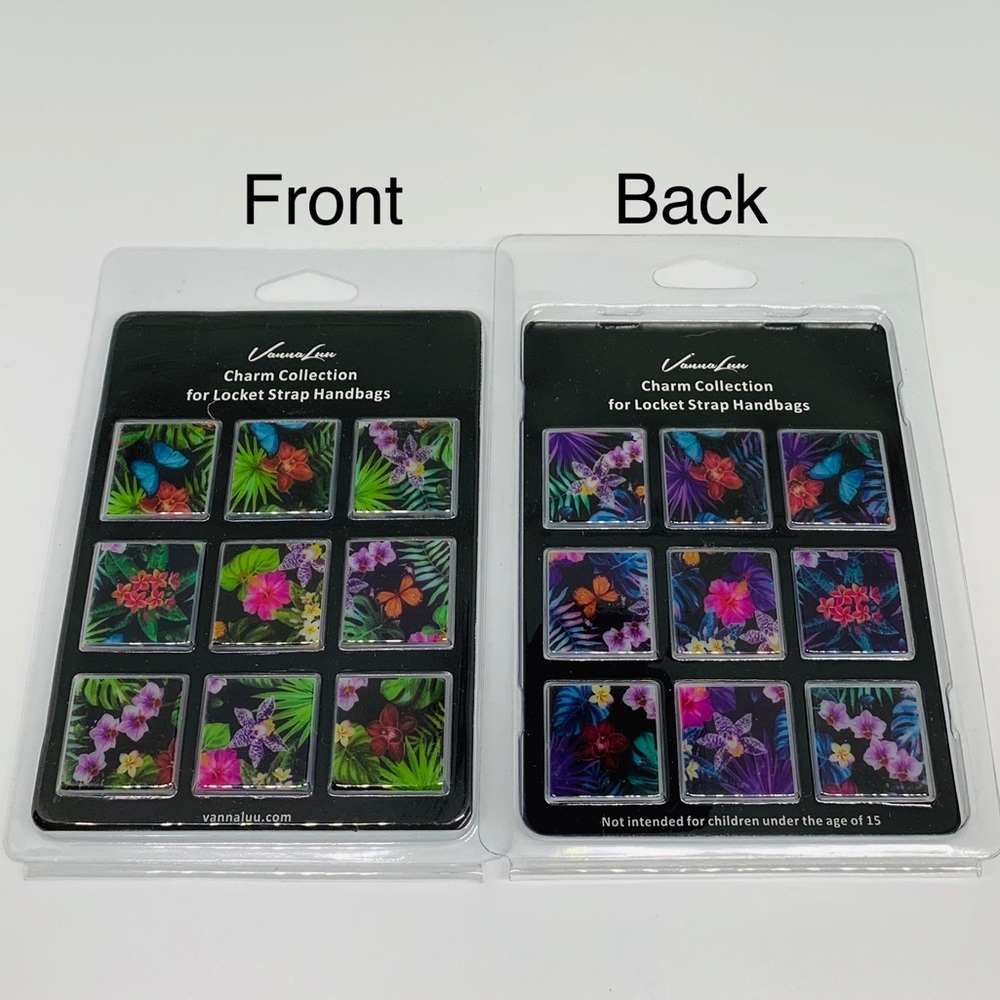 Charms set for VannaLuu handbag/purse